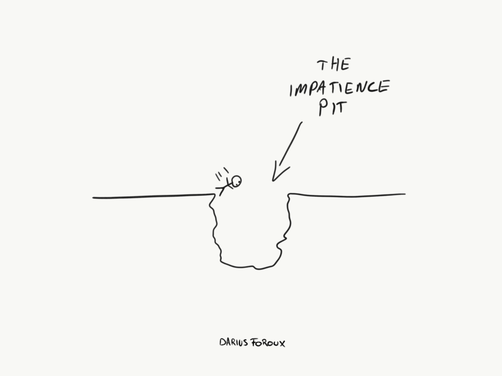 examples of being impatient in daily life