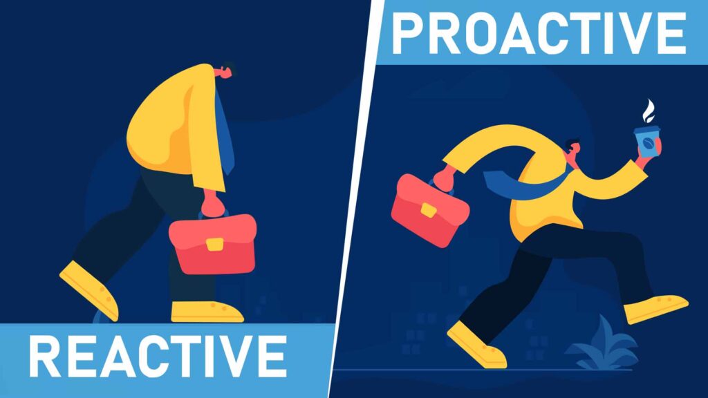examples of being proactive for success