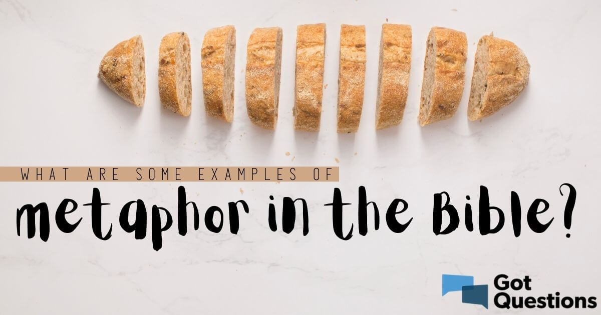 examples of biblical metaphors in scripture