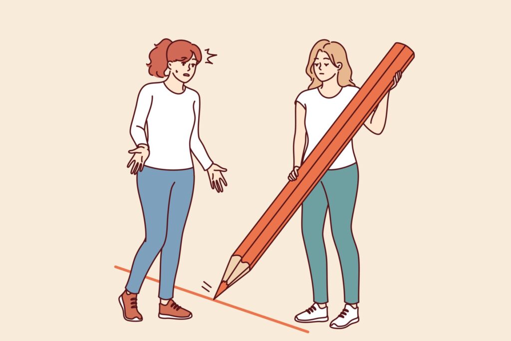 examples of boundaries being crossed in relationships