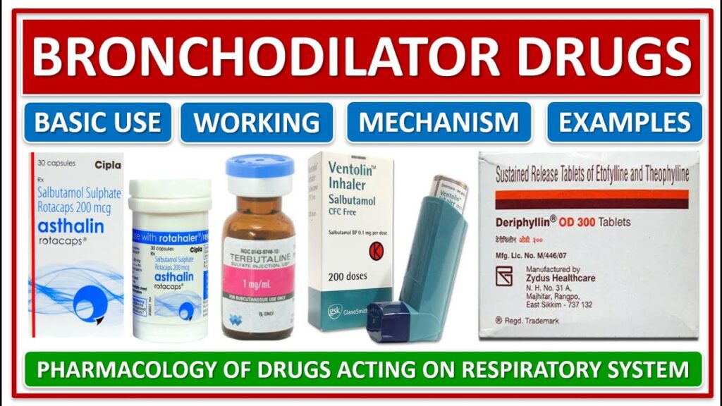 examples of bronchodilators for better breathing