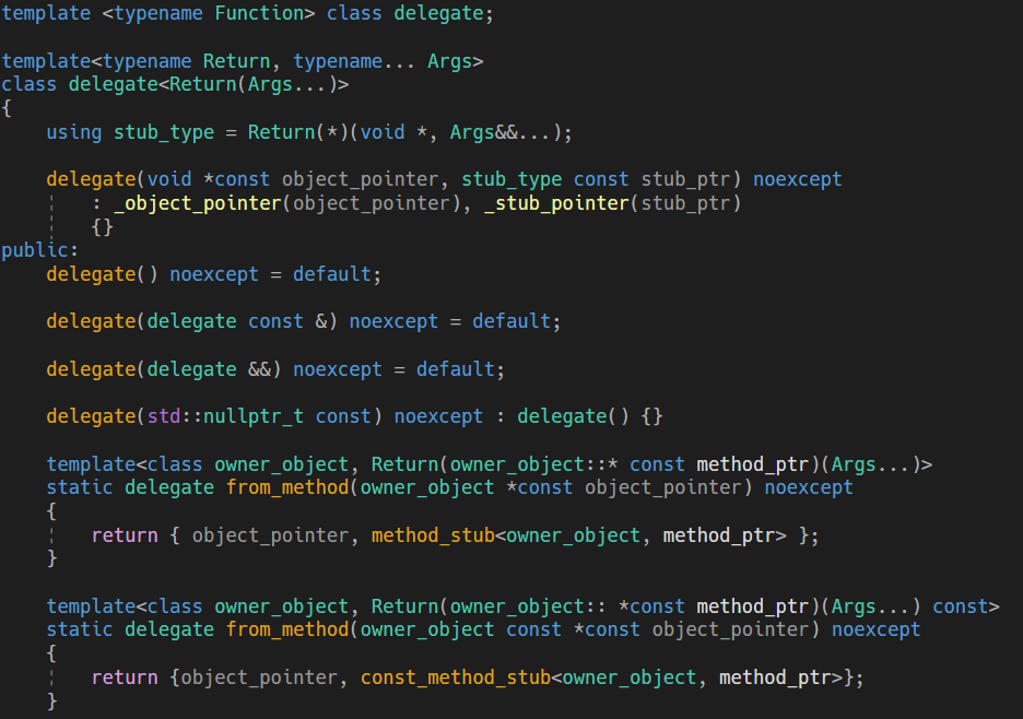 examples of c delegates for dynamic method calls