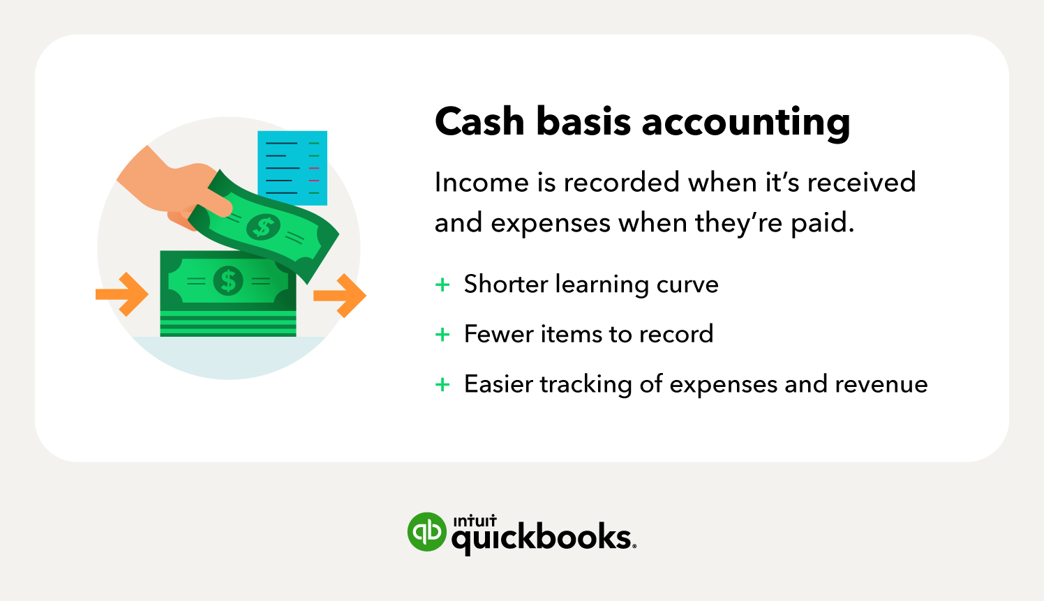 examples of cash basis accounting for small businesses