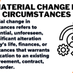 Examples of Change of Circumstances and Their Impact examples of change of circumstances and their impact
