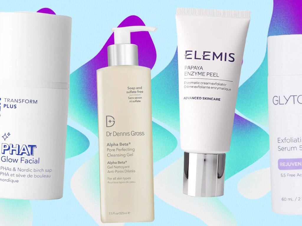 examples of chemical exfoliation for radiant skin