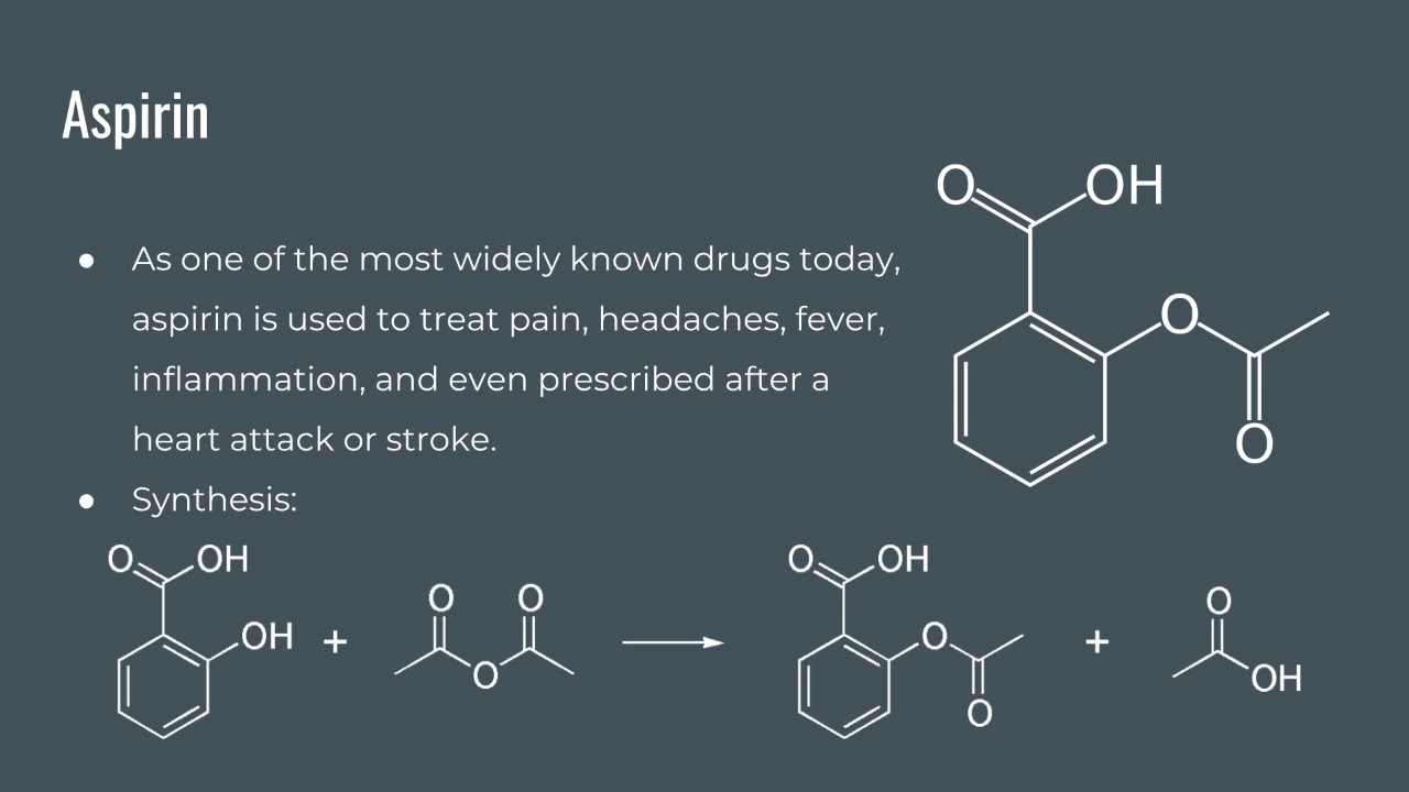 examples of chemistry in medicine