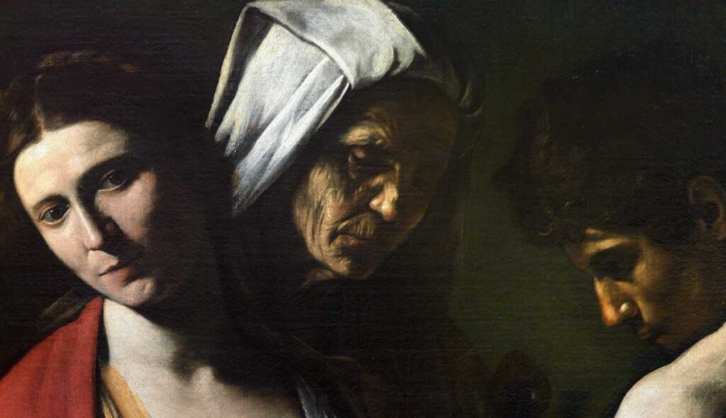 examples of chiaroscuro art through history