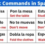 Examples of Commands in Spanish for Daily Use examples of commands in spanish for daily use