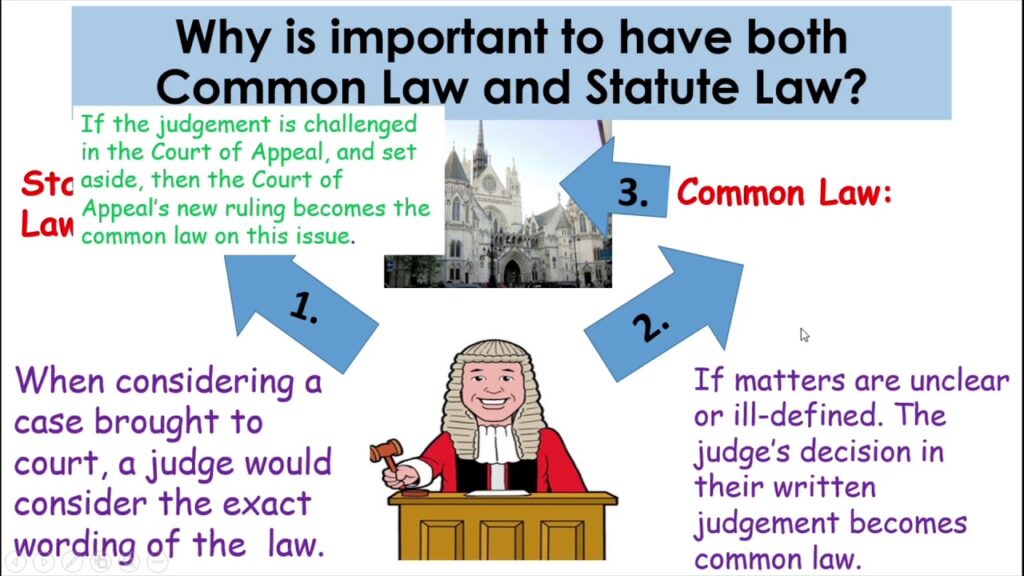 examples of common law vs statutory law explained