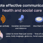 examples of communication skills in health and social care
