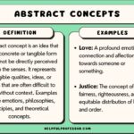examples of conceptual definition across various fields