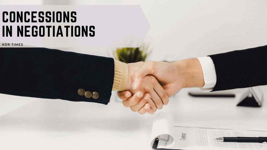 examples of concessions that enhance events and negotiations