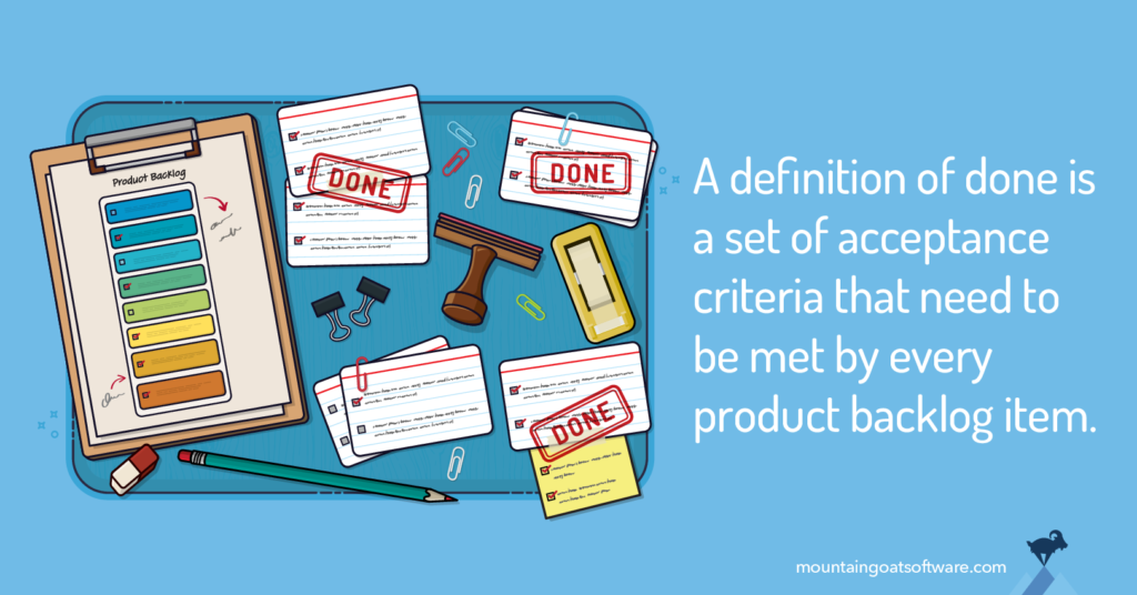 examples of conditions of satisfaction for successful projects
