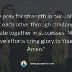 examples of corporate prayer to foster workplace unity