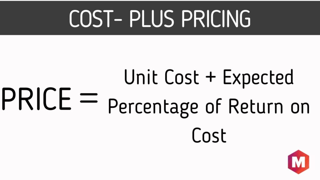 examples of cost based pricing explained