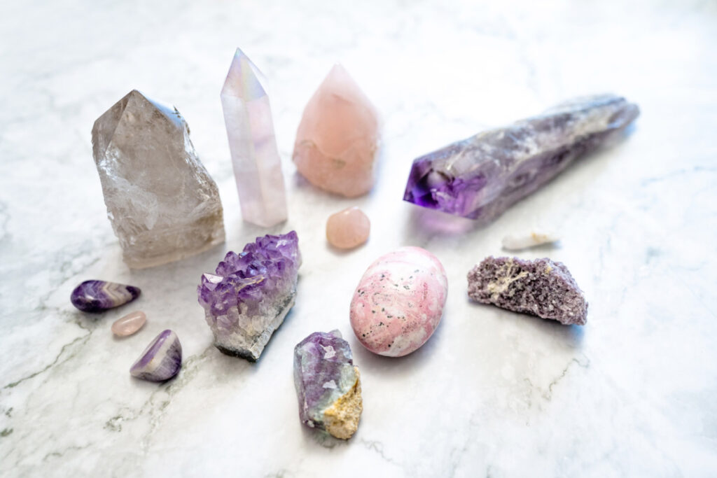 examples of crystals in nature and everyday life