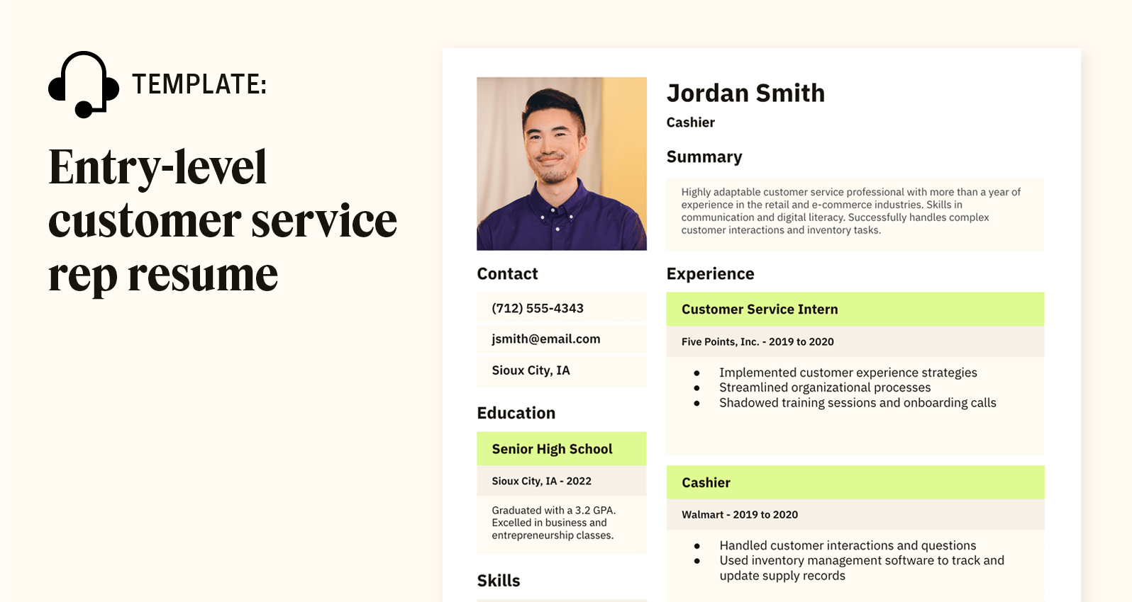 examples of customer service jobs and their roles