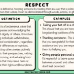 examples of dignity and respect in action