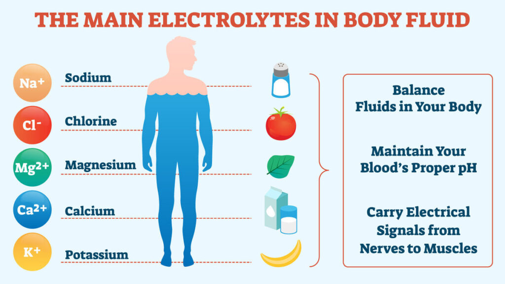 examples of electrolytes for optimal health