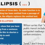 examples of ellipses in quotes for clear writing