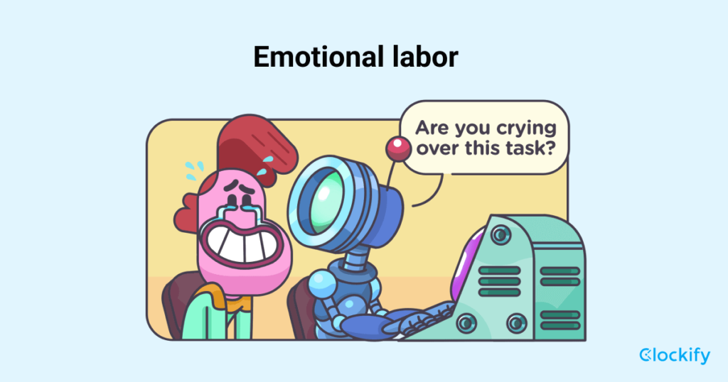 examples of emotional labor in relationships explained