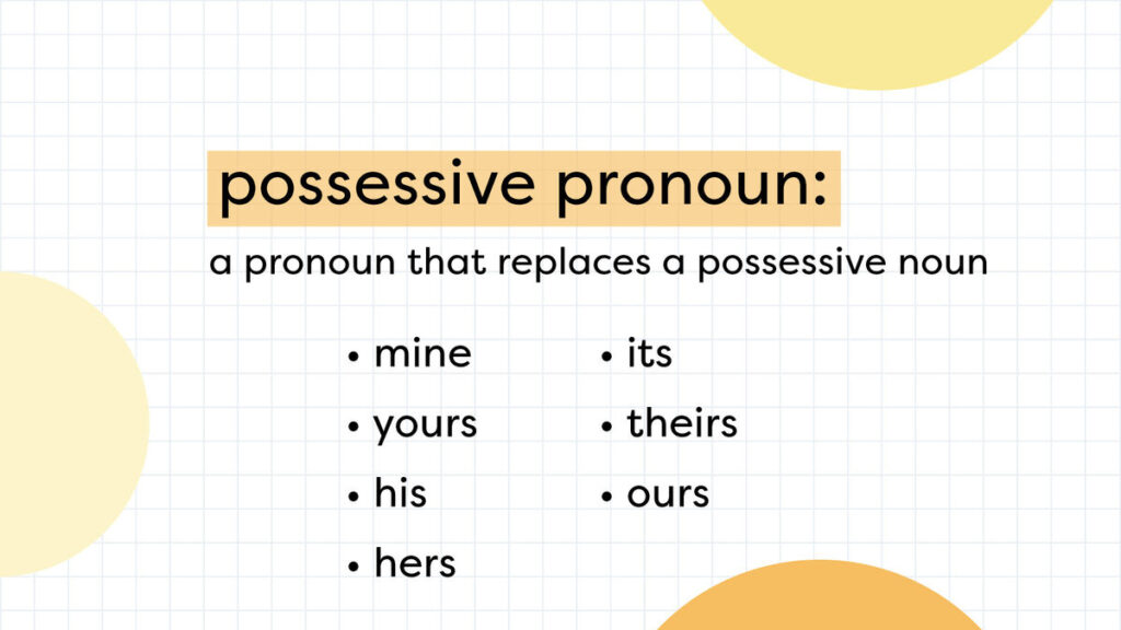 examples of english pronouns for clear communication