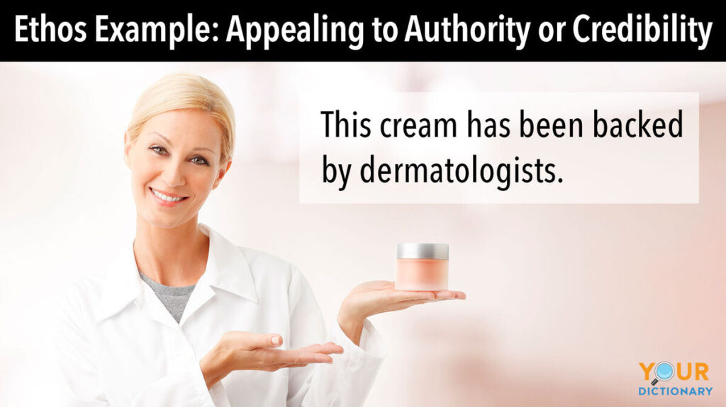 examples of ethical appeal in persuasion