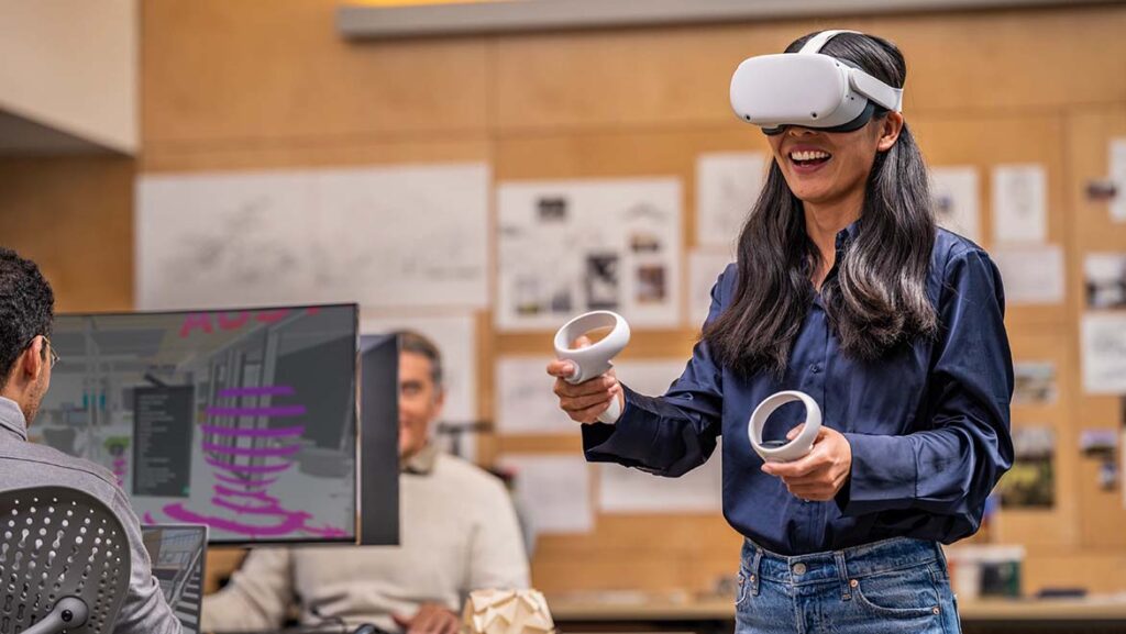 examples of extended reality products in action