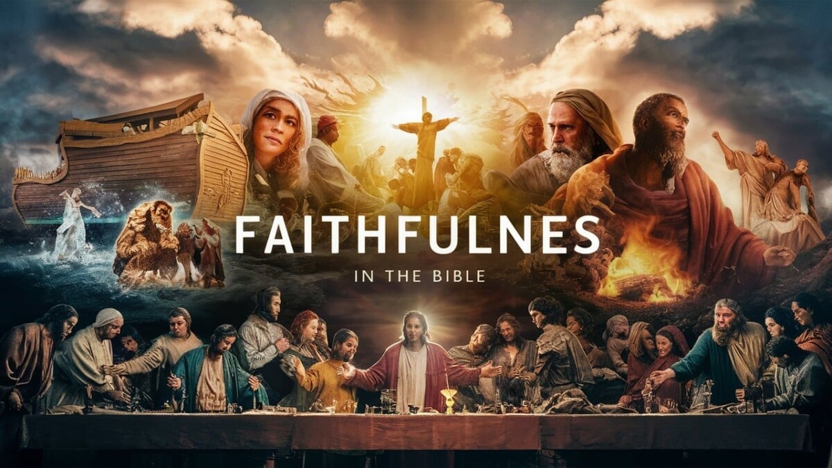 examples of faithfulness in the bible