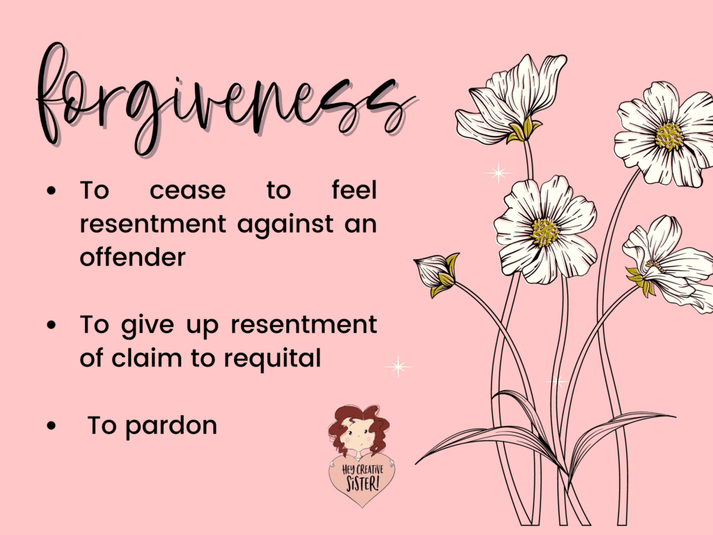 examples of forgiveness in the bible