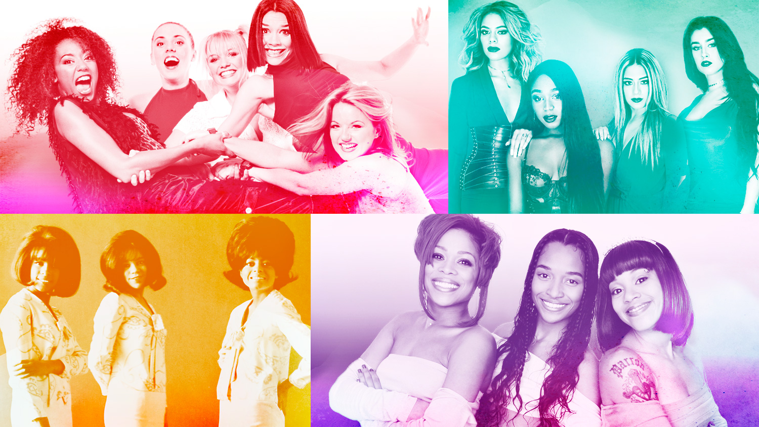 examples of girl groups except the mainstream icons