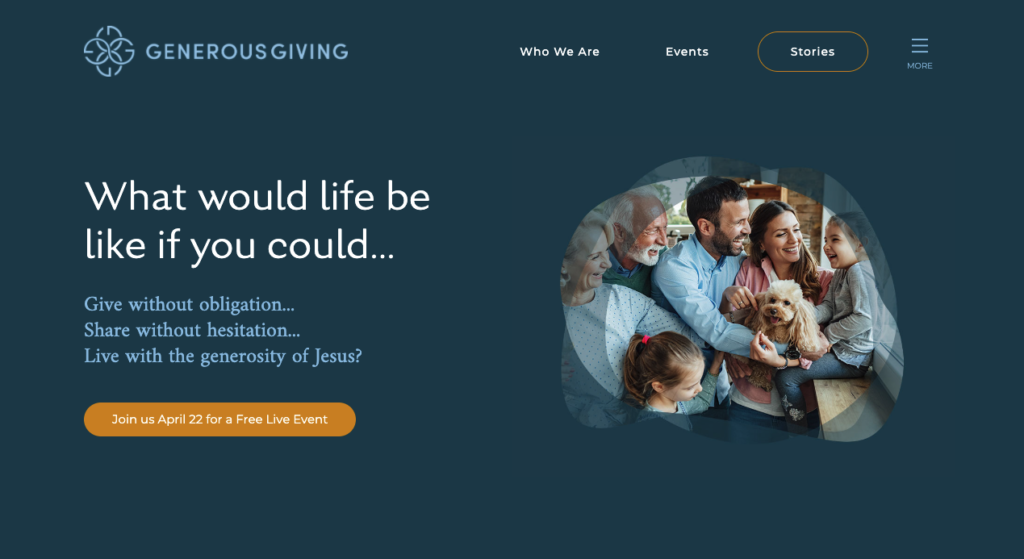 examples of gods generosity in everyday life