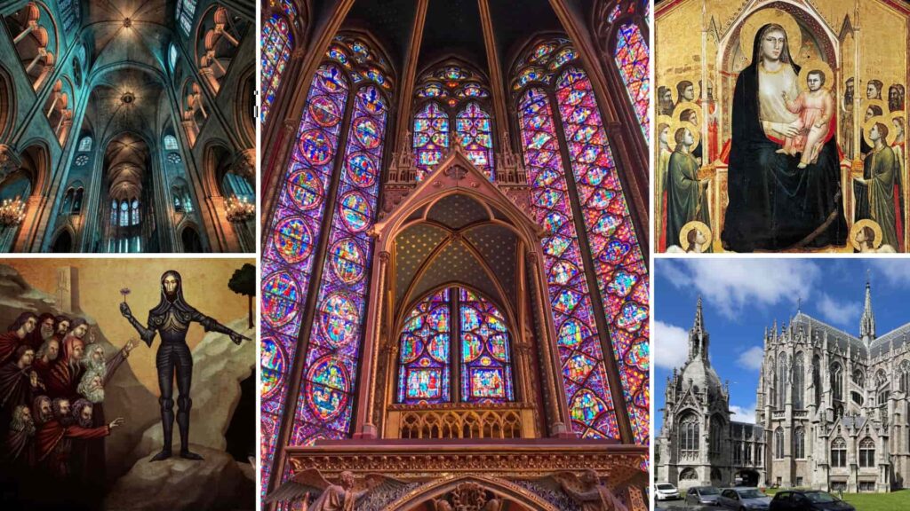 examples of gothic art throughout history