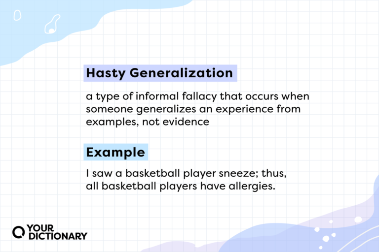 Examples of Hasty Conclusion Fallacy in Everyday Life