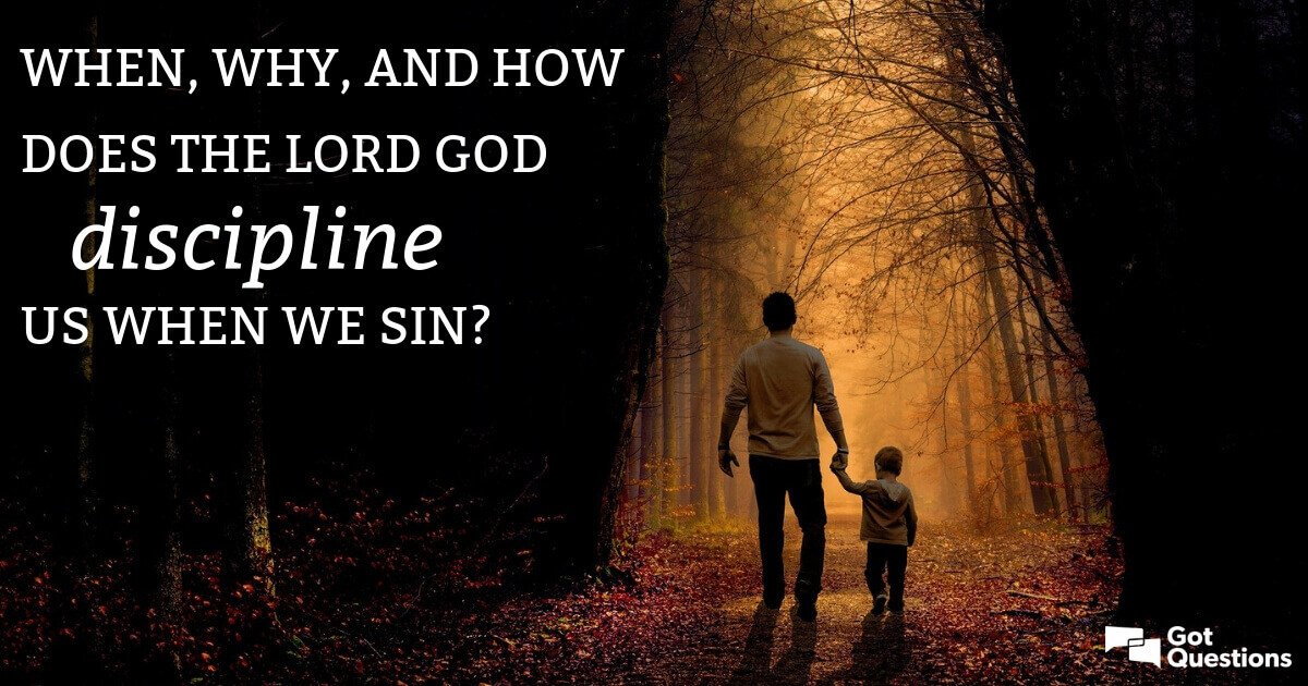 examples of how god disciplines us in lifes challenges