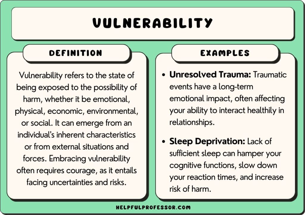 examples of how to be vulnerable for deeper connections
