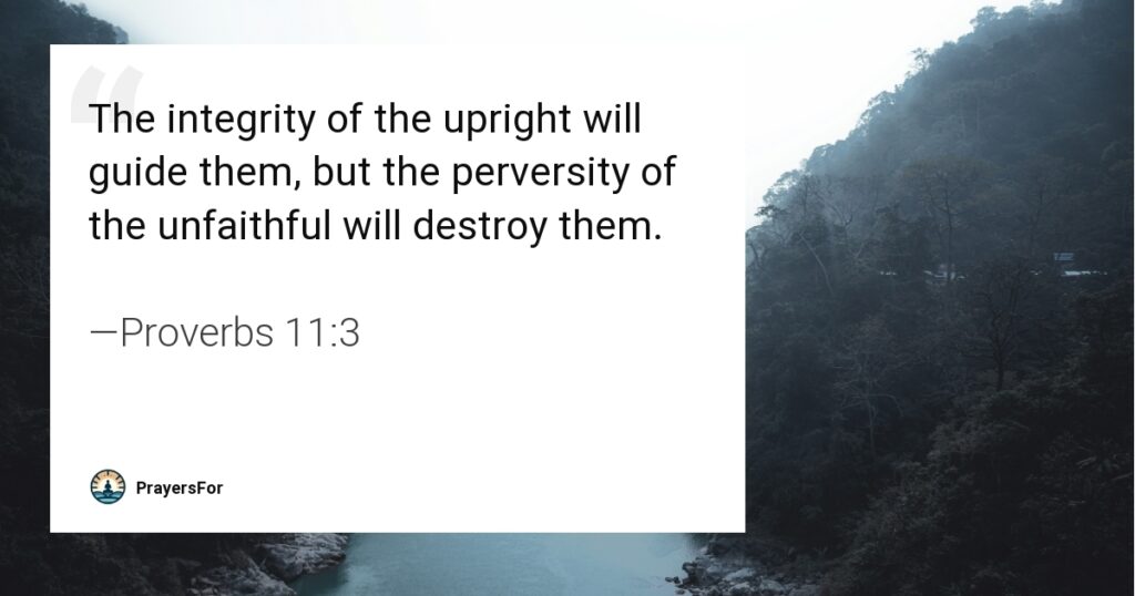 examples of integrity in the bible you should know