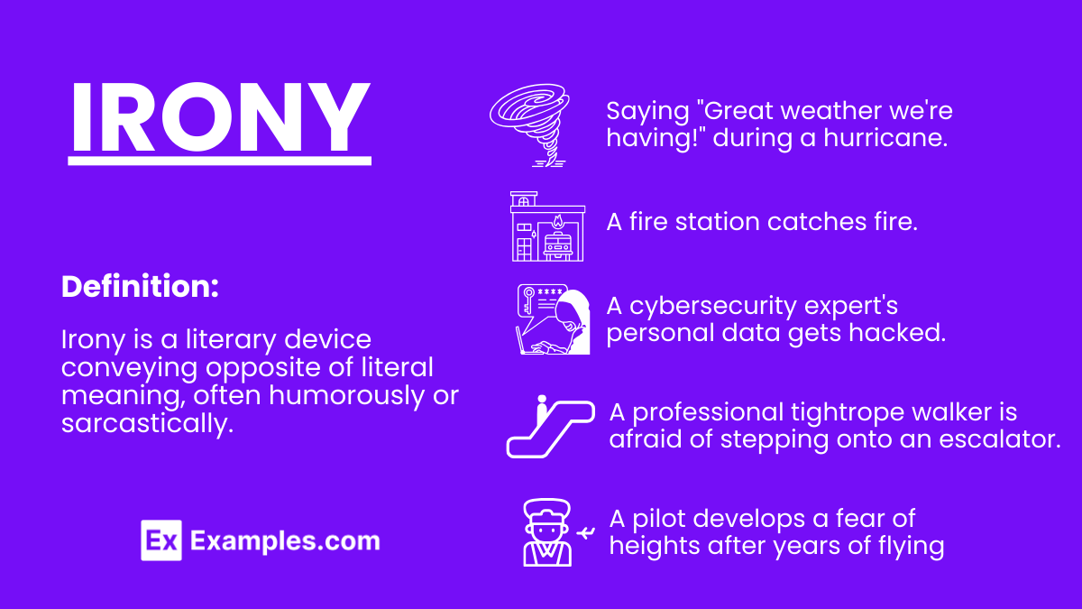 examples of irony in a sentence enhance your writing