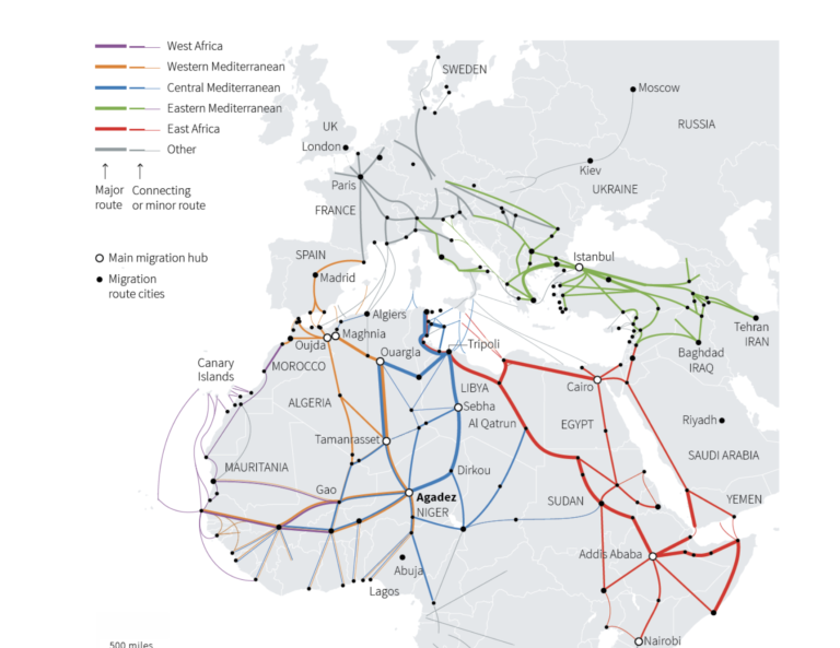 Tradle Movement Examples of Movement in Geography: Migration and Trade Routes