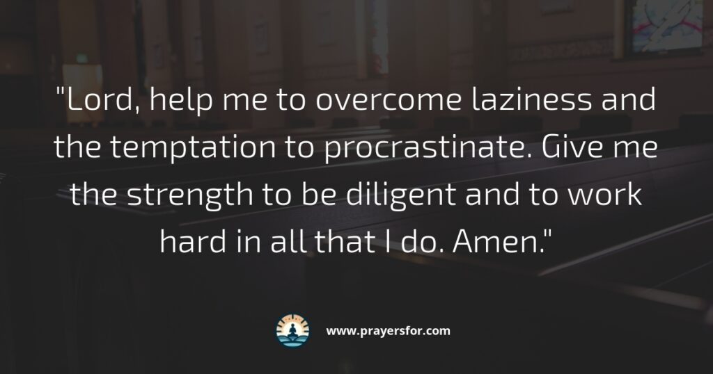 examples of procrastination in the bible