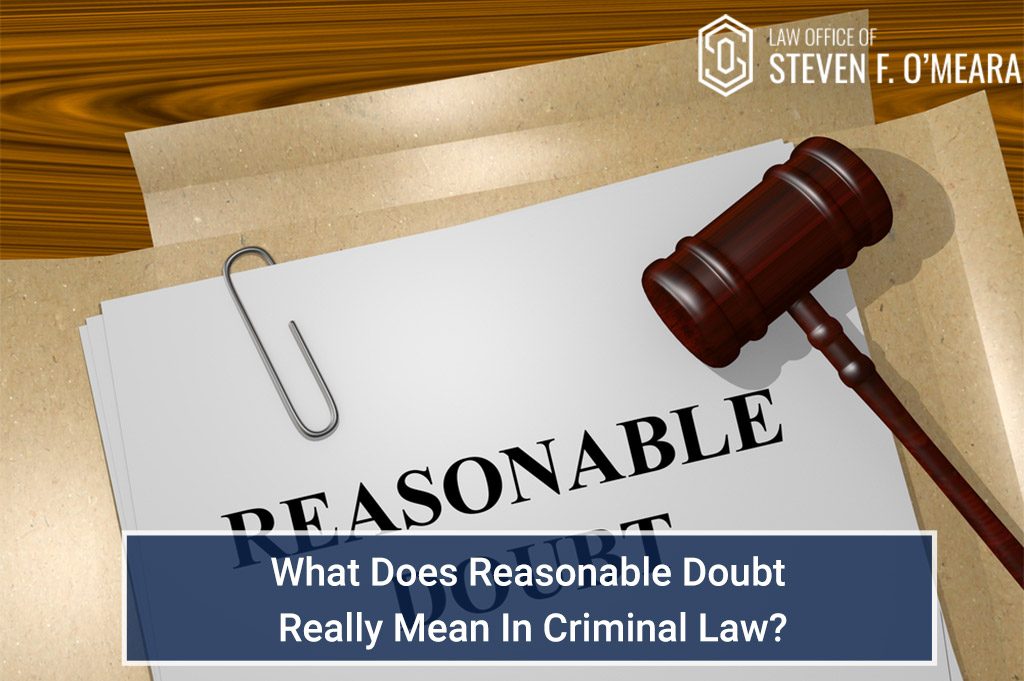 examples of reasonable doubt in criminal trials