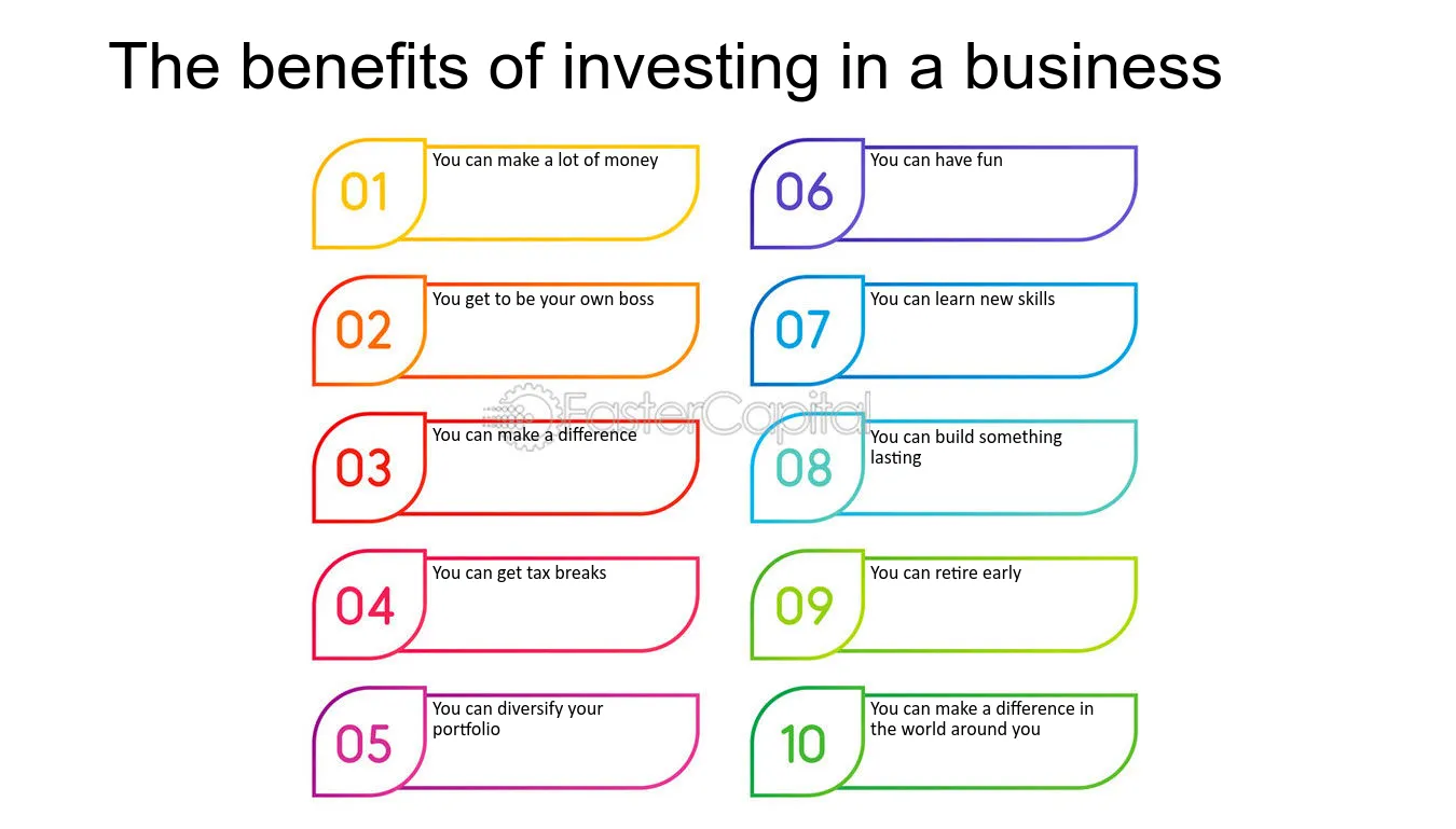 examples of the benefits of investing