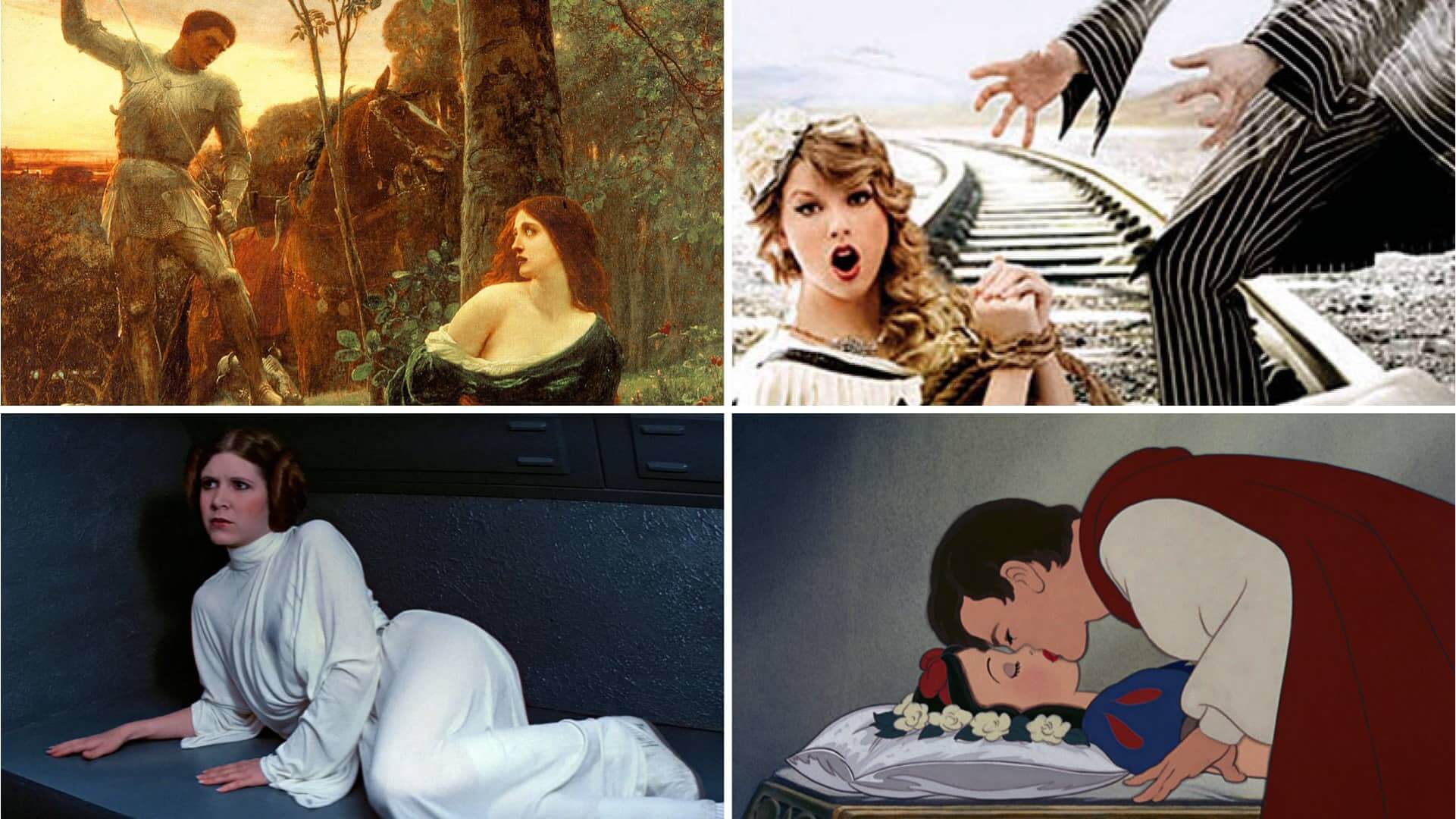 examples of the damsel in distress trope in storytelling