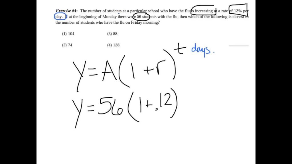 examples of the exponential growth and decay formula