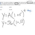 examples of the exponential growth and decay formula