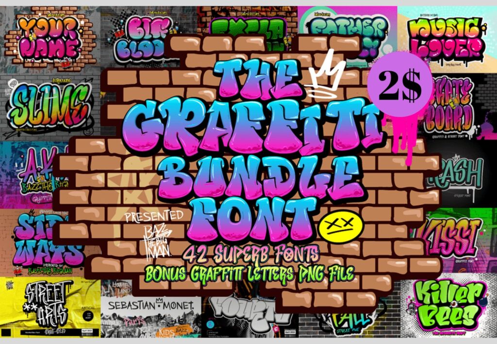 examples of the graffiti alphabet in urban art