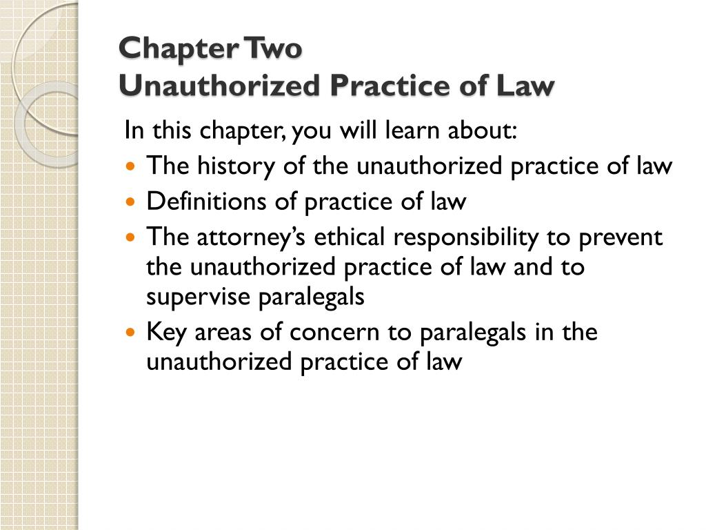 examples of unauthorized practice of law you should know