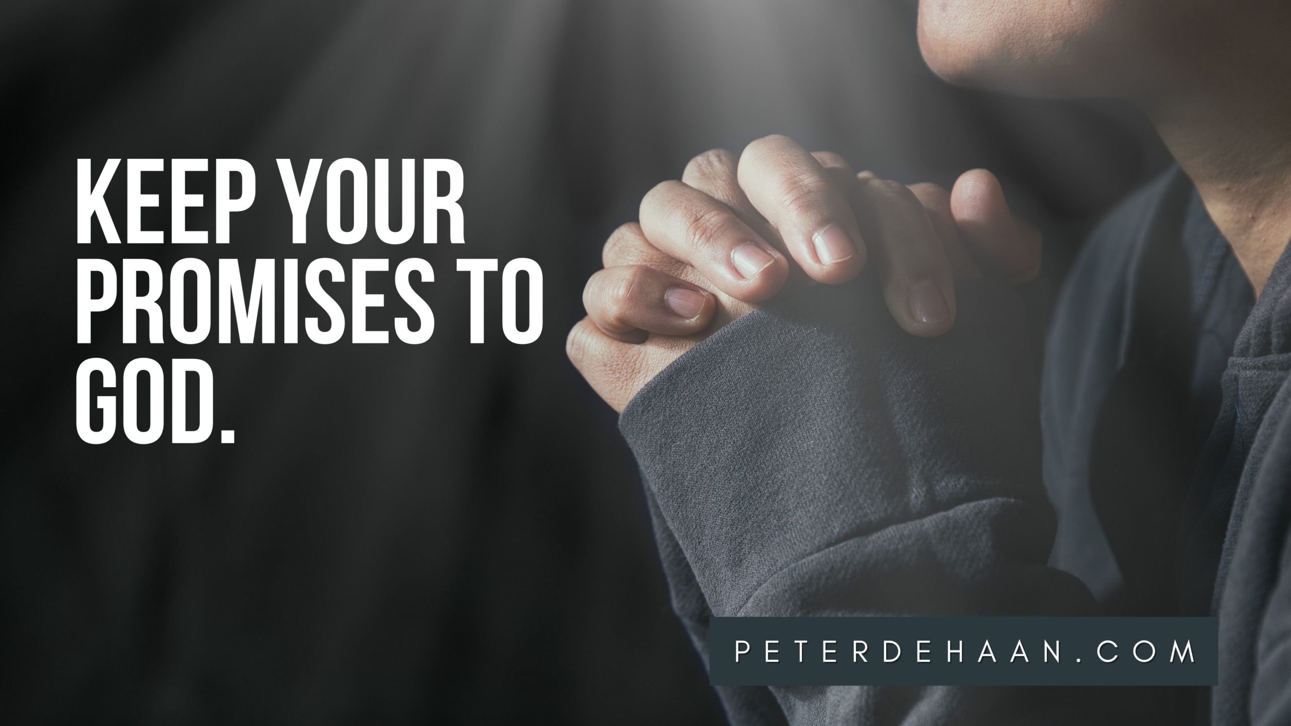 examples of vows to god in the bible