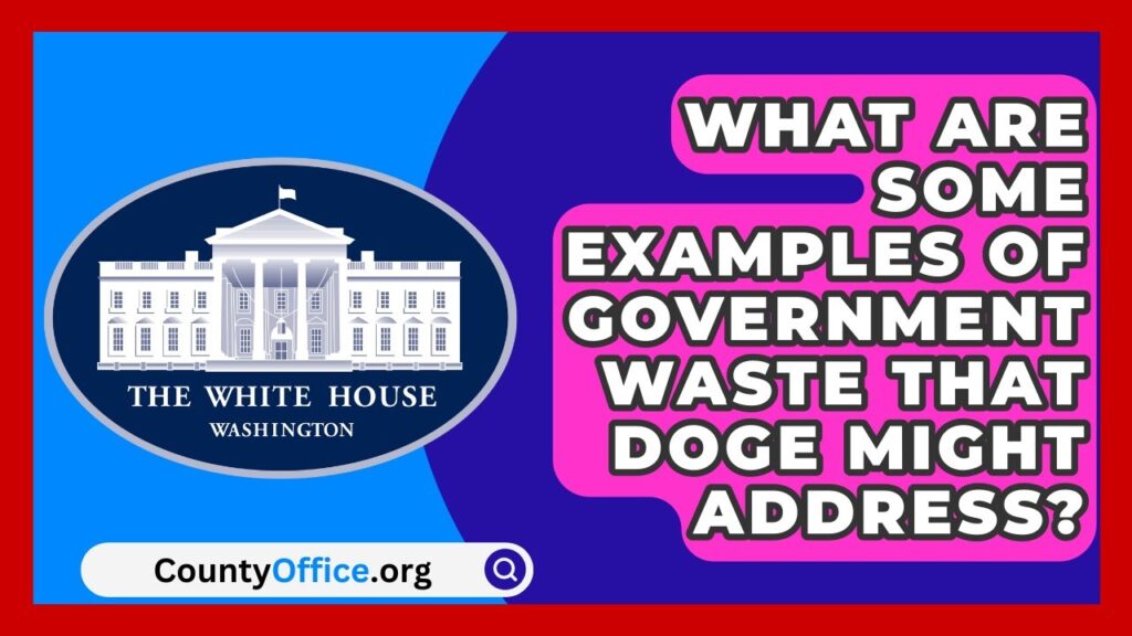 examples of wasteful government spending you should know