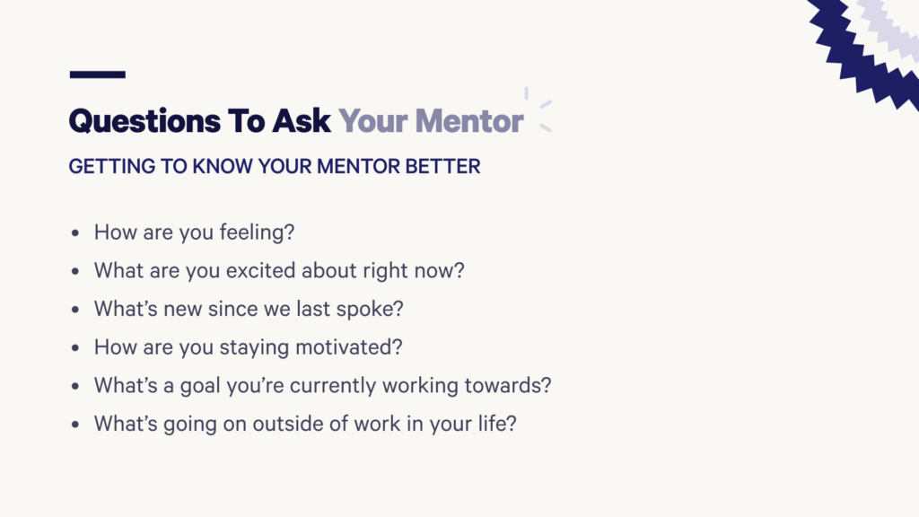 examples to ask someone to be your mentor